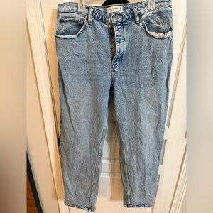Abercrombie & Fitch Light Blue High Rise Jeans